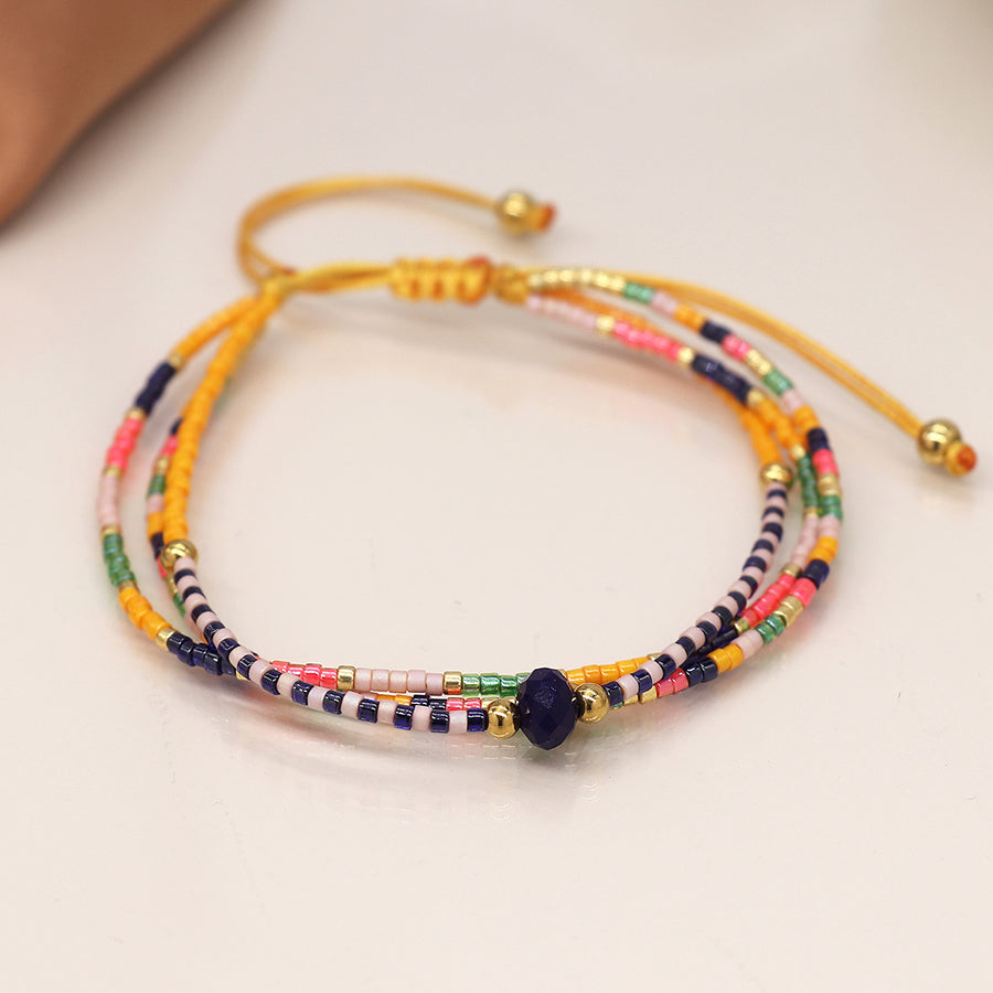 Boho Triple Strand Bracelet