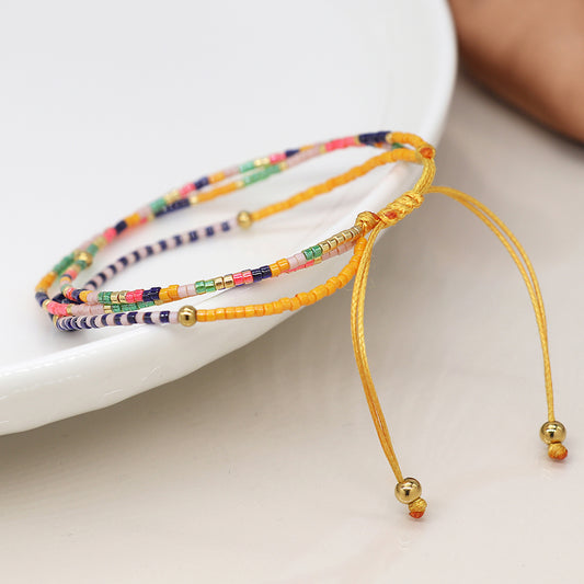 Boho Triple Strand Bracelet
