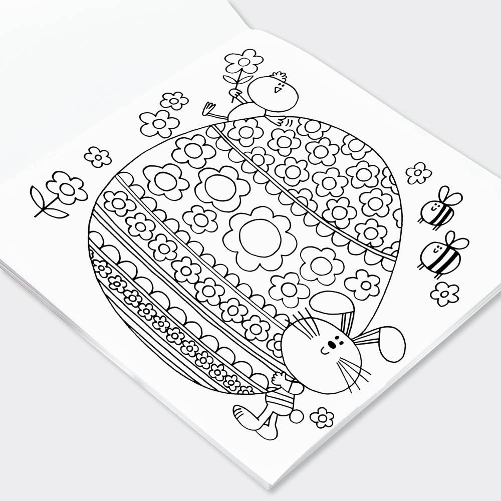 Children's Easter Colouring Book