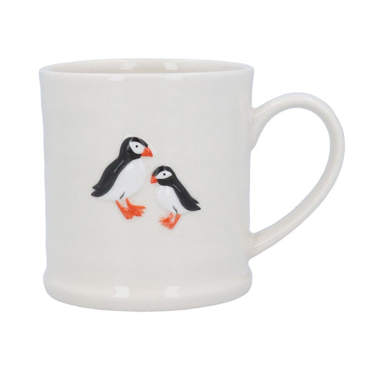 Puffins Stoneware Mug