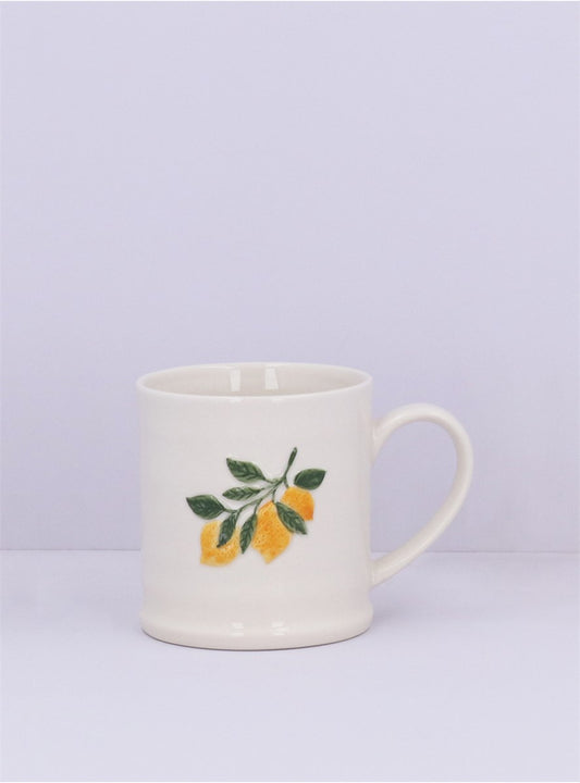 Lemon Stoneware Mug