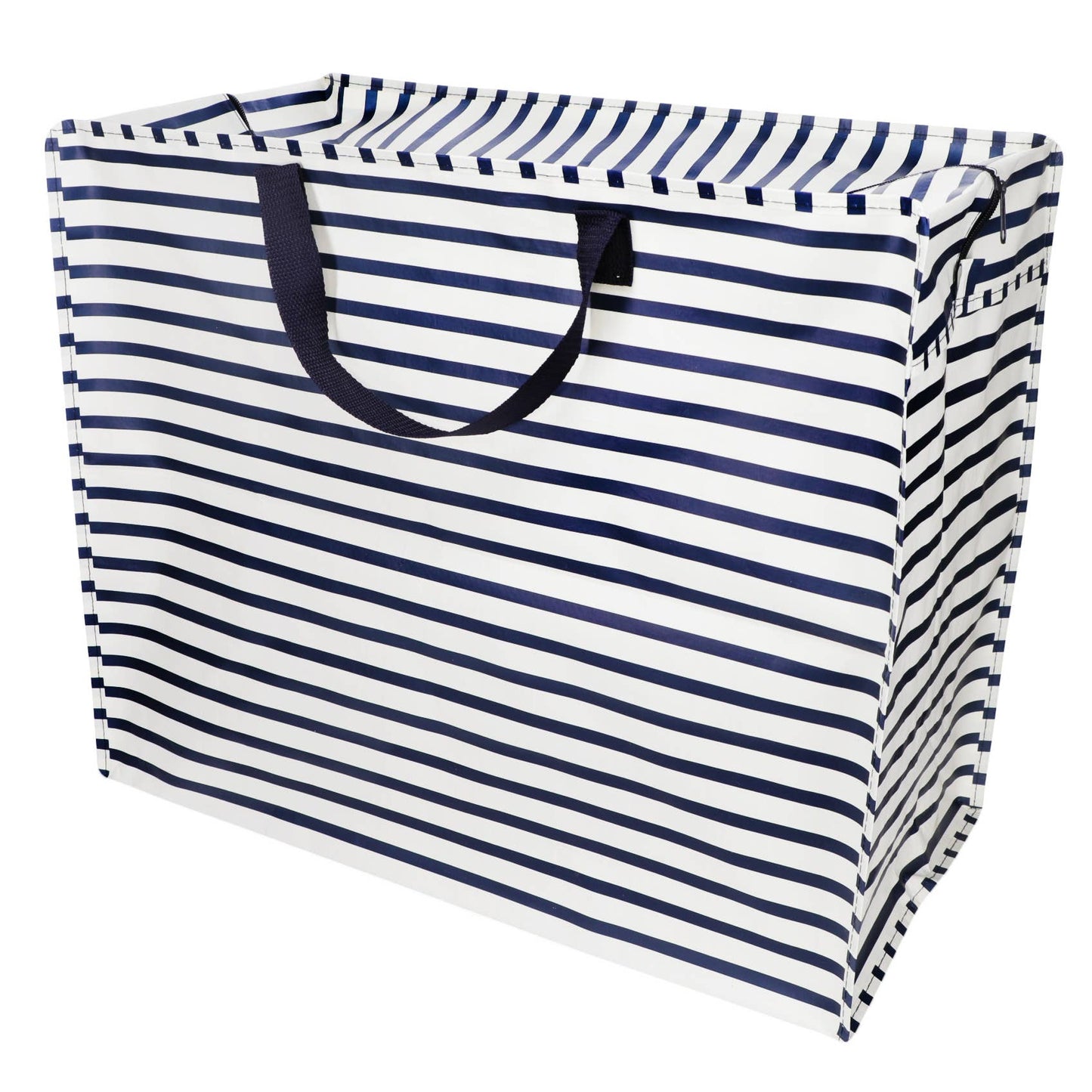 Jumbo storage bag - Nautical Stripes