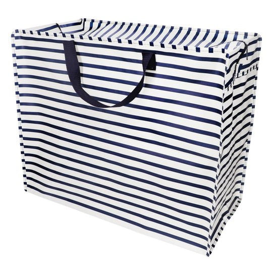 Jumbo storage bag - Nautical Stripes