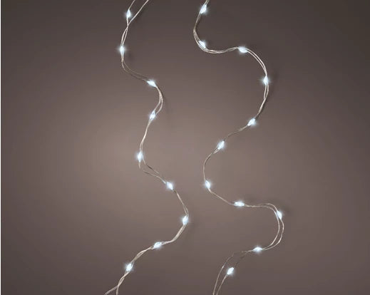 Micro-LED Battery Outdoor Lights - Cool White