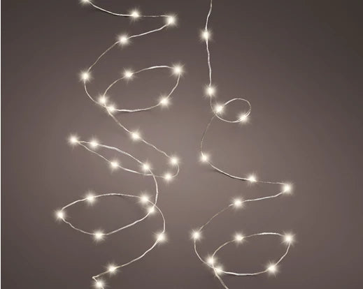 Micro-LED Battery Outdoor Lights - Warm White