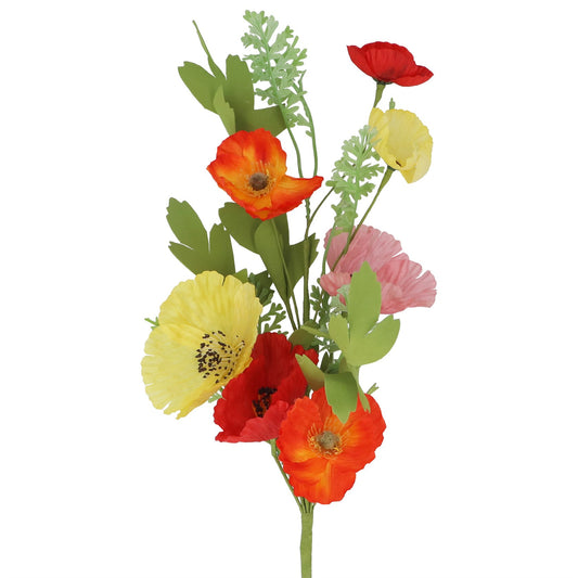 Mixed Poppy Spray