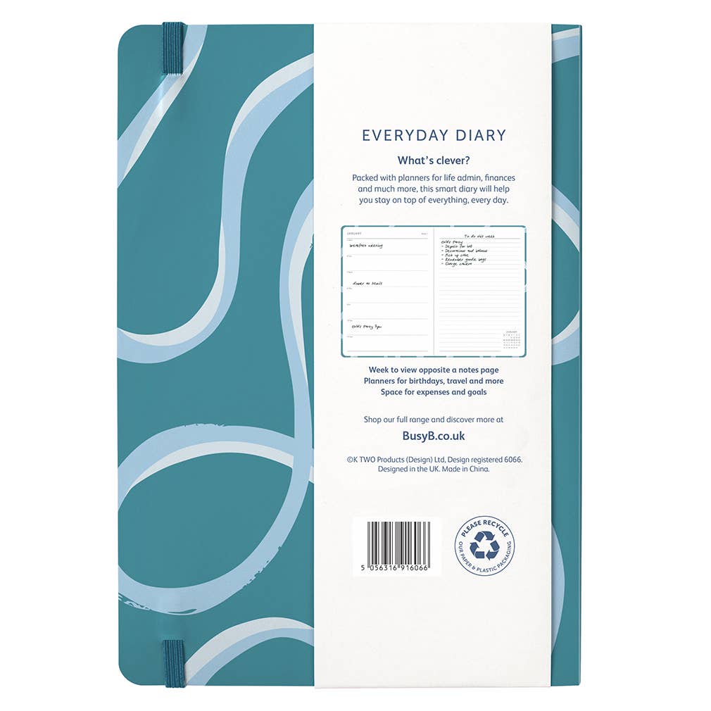 2026 Diary | Everyday Weekly Planner Diary | Pine Ribbon