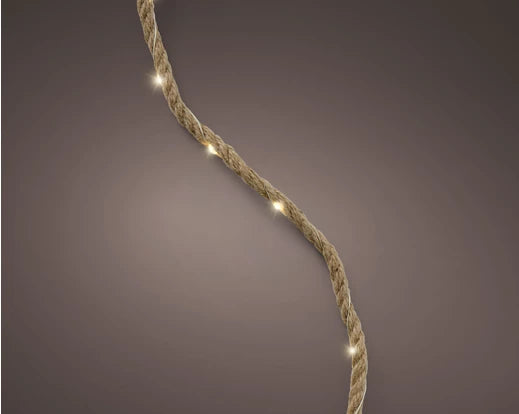 Rope Garland With Micro-Led Lights