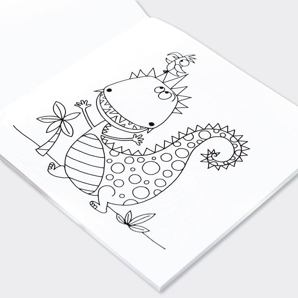 Children's Dinosaur Colouring Book