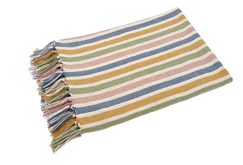 Carousel Recycled Cotton Throw