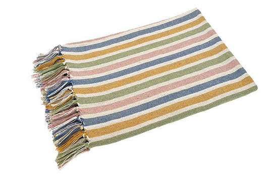Carousel Recycled Cotton Throw