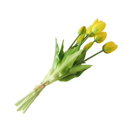 Bunch of Yellow Tulips