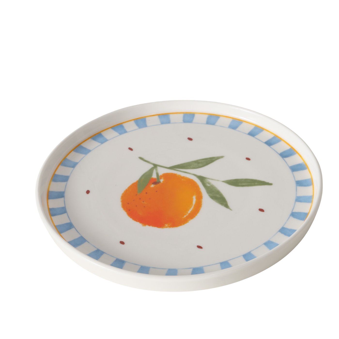 'Oranges' Set of 2 Plates