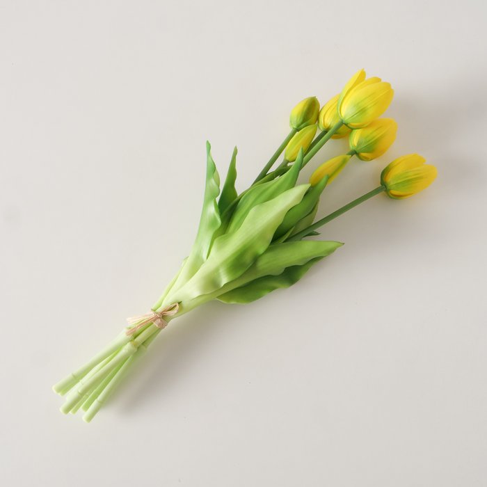 Bunch of Yellow Tulips
