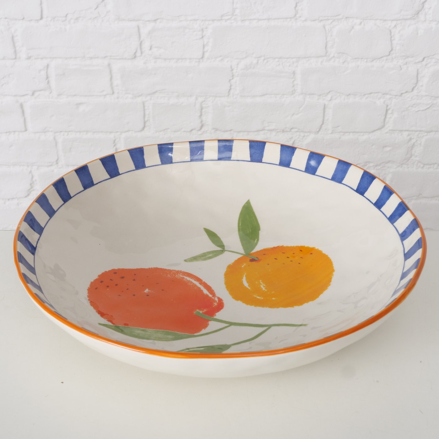 'Oranges' Serving Bowl