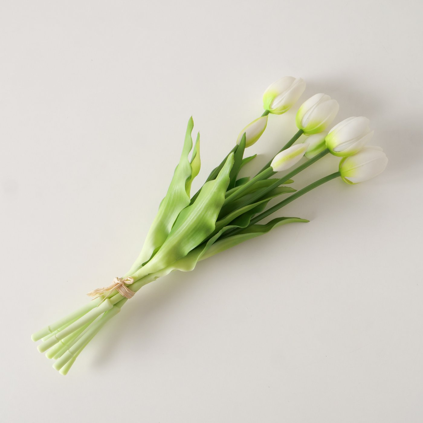 Bunch of White Tulips