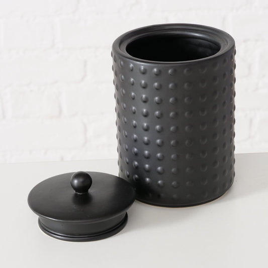 Black Storage Canister