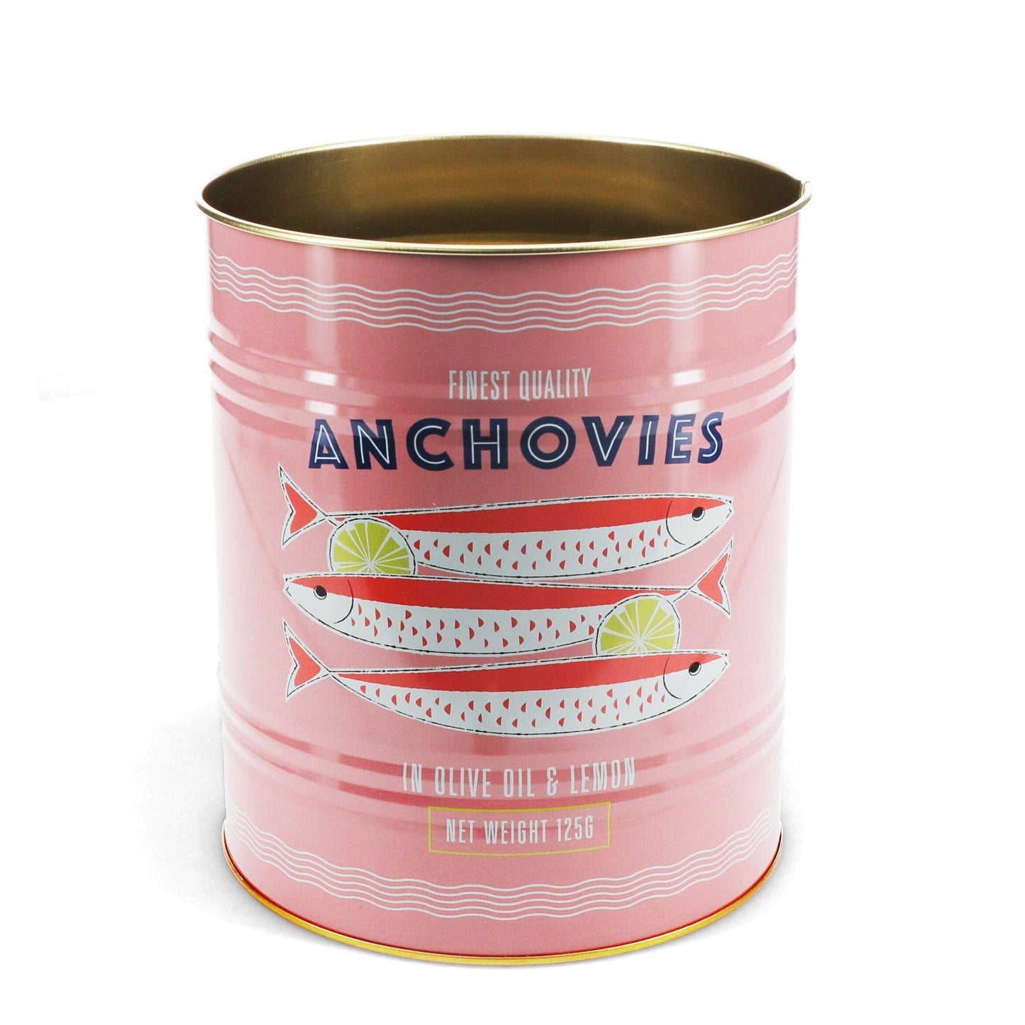 Xl Storage Tins (Set of 2) - Fish