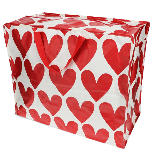 Jumbo Storage Bag - Hearts