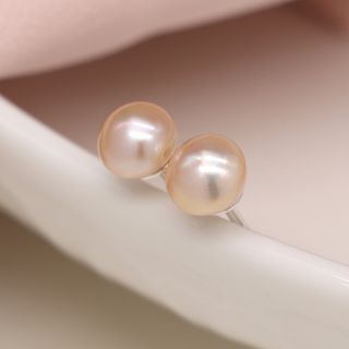 Pink Freshwater Pearl Earrings