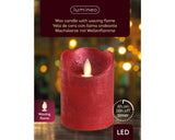 LED Waving Candle - Red - Assorted Sizes