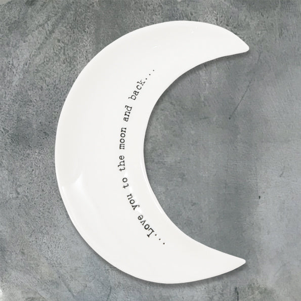 'Moon & Back' Dish