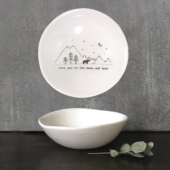 Medium 'Love You To The Moon And Back' Bowl