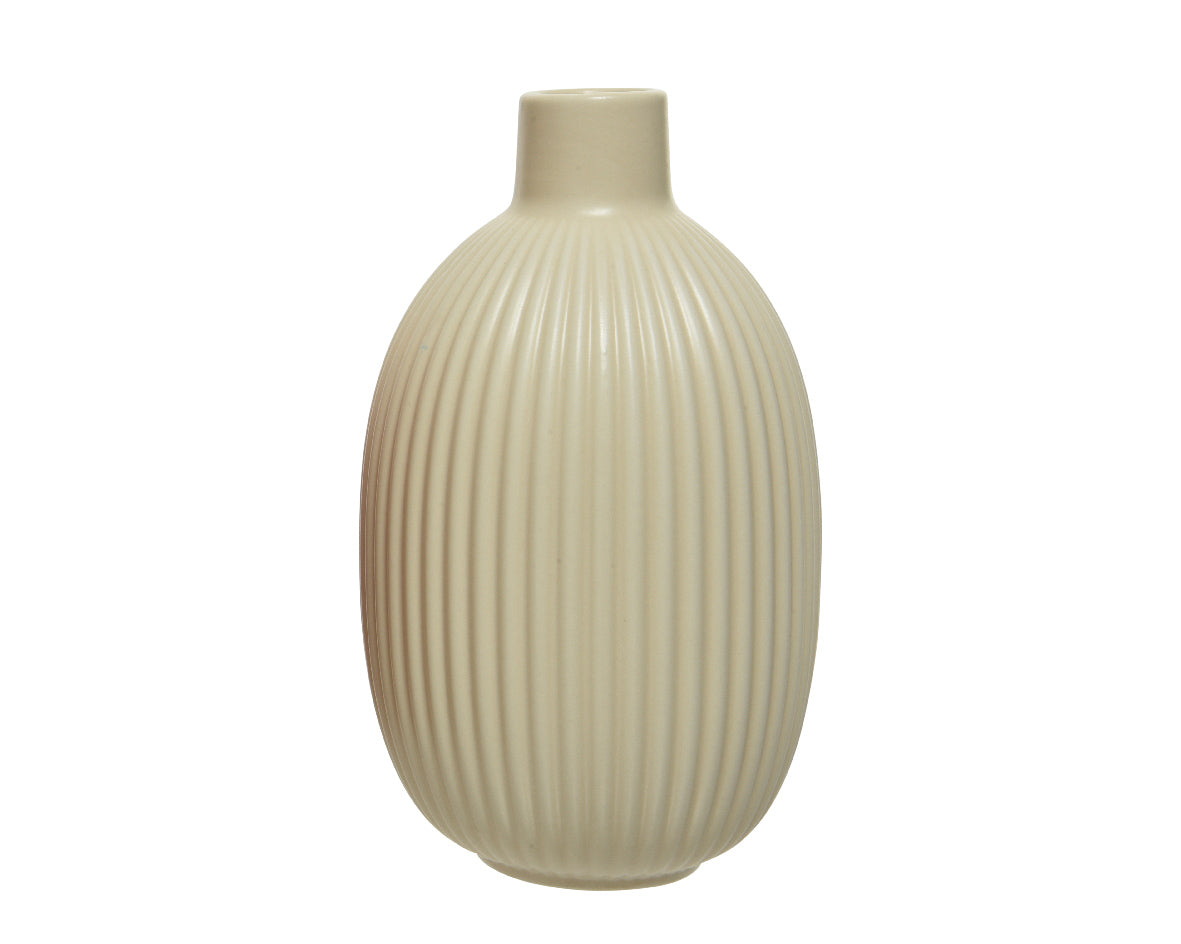 Ivory Ceramic Vase