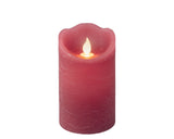 LED Waving Candle - Pink - Assorted Sizes