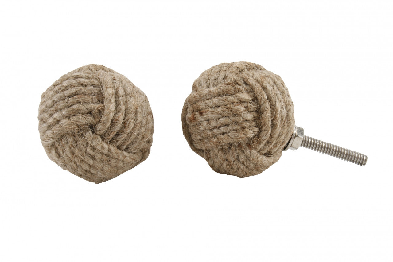 Jute Rope Drawer Pull