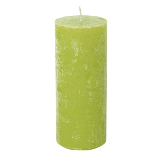 Pillar Candle - Lime Green