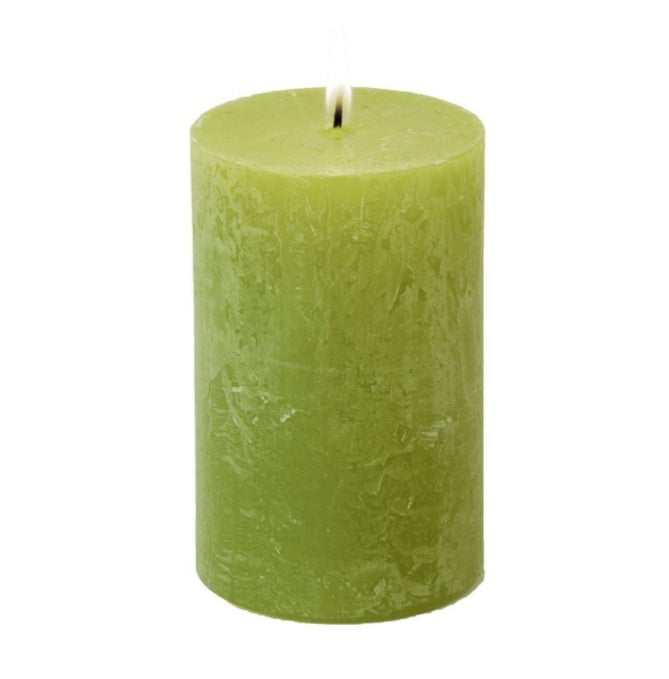 Pillar Candle Lime Green Just Delights Cornwall