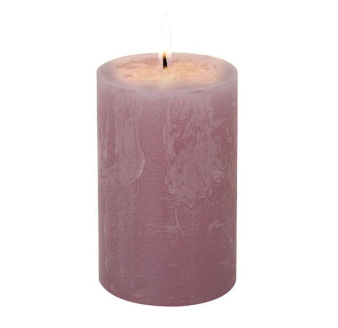 Pillar Candle - Vintage Rose