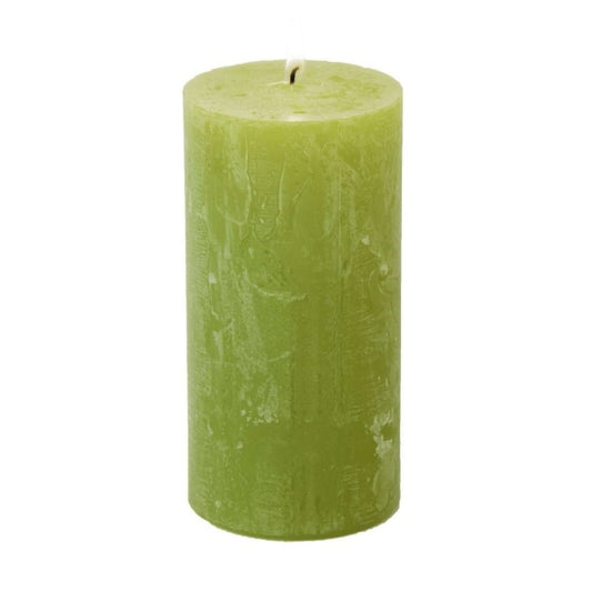 Pillar Candle - Lime Green