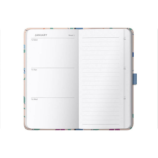 2026 Slim Diary, Weekly Pocket Planner | Birds | Busy B