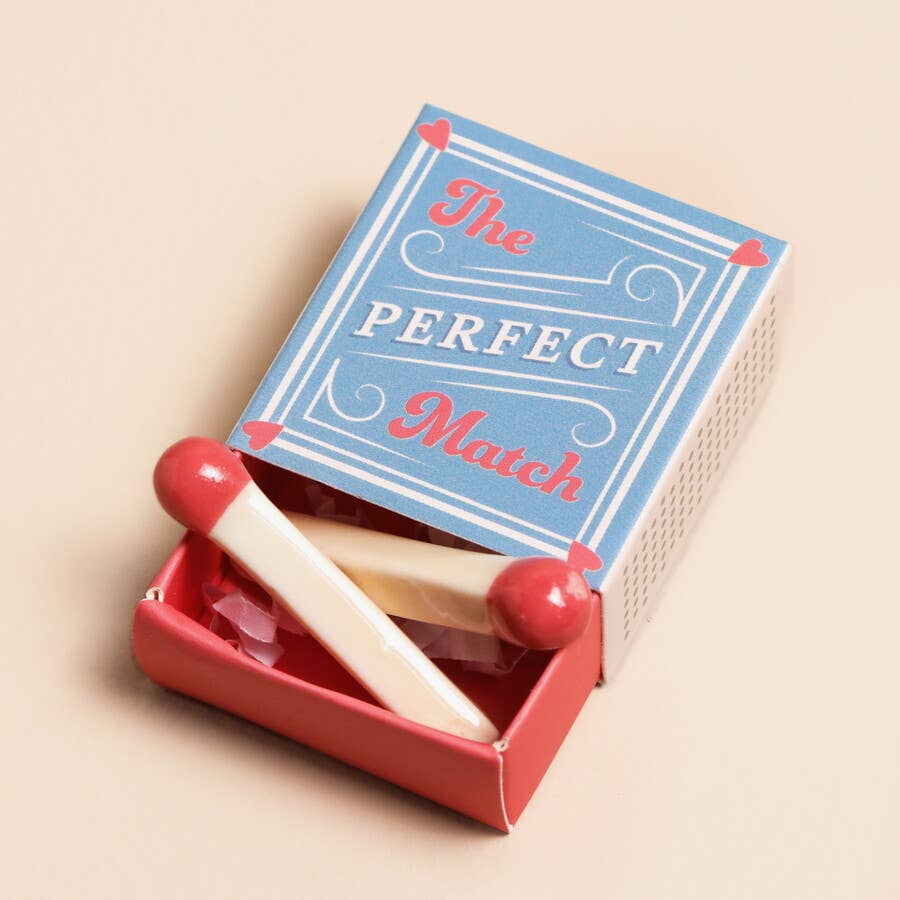 Tiny Matchbox Ceramic Tokens: Bear