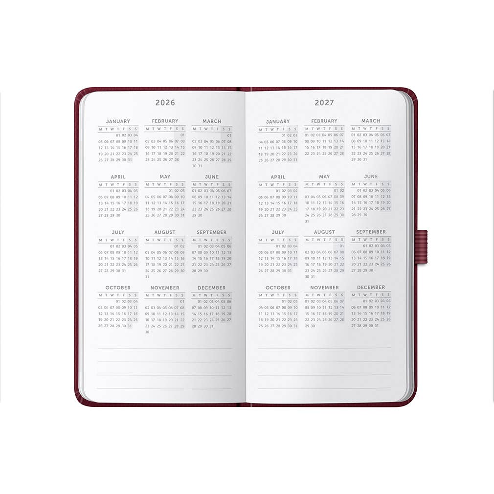 2026 Slim Diary | Weekly Pocket Diary & Planner | Busy B