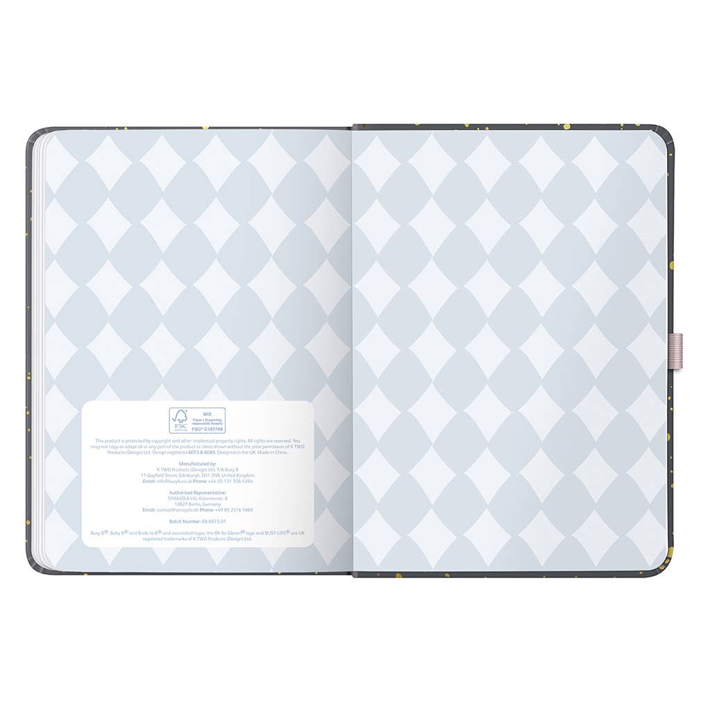 2026 Family Diary | Weekly Planner, 5 Schedules | Charcoal