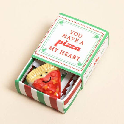 Tiny Matchbox Ceramic Tokens: Bear