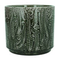 Medium Pot Cover - Dark Green Fern