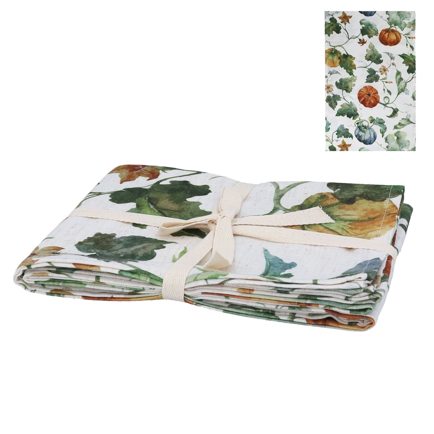 Pumpkin & Tendril Vines Table Runner