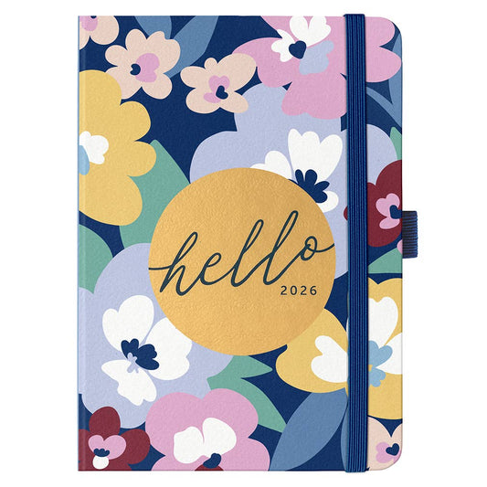 2026 A6 Diary, Weekly Planner, To Do Lists & Notes | Floral