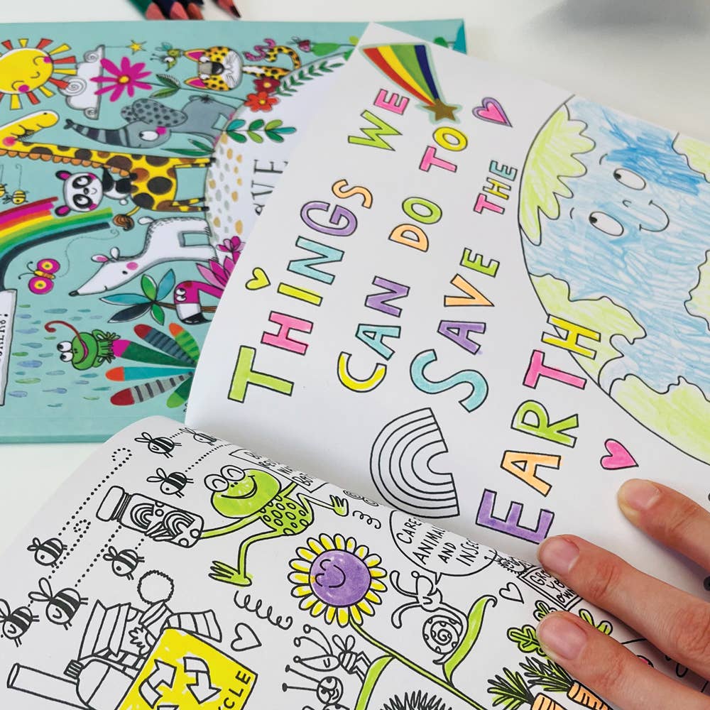 Sticker Scene Books - Love Our Planet