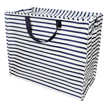 Jumbo storage bag - Nautical Stripes