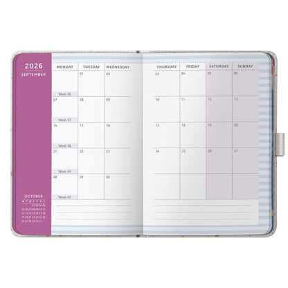 2026 A6 Diary, Weekly Planner, To-Do Lists & Notes | Gold