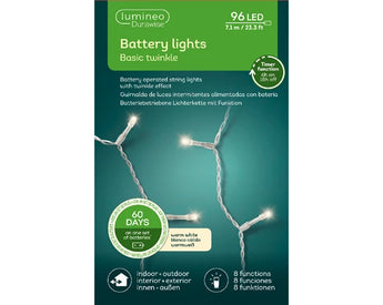 LED Battery Outdoor Lights - Warm White