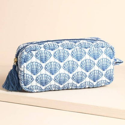 Small Scallop Design Make Up Bag