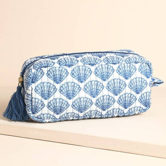 Small Scallop Design Make Up Bag