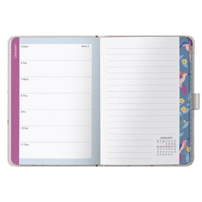 2026 A6 Diary, Weekly Planner, To-Do Lists & Notes | Gold