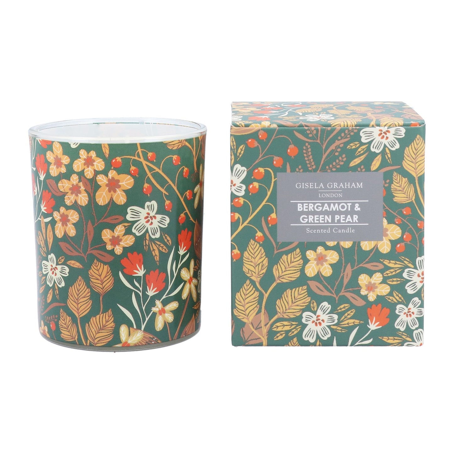 Boxed Scented Candle - Bergamot & Green Pear